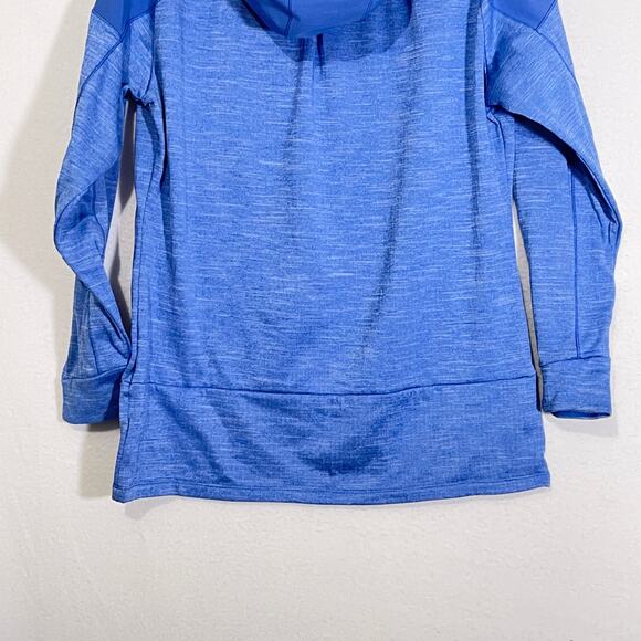 The North Face Dynamix Hoodie Women's XL Blue Soft Inside Pullover Zip Pockets - Picture 4 of 11